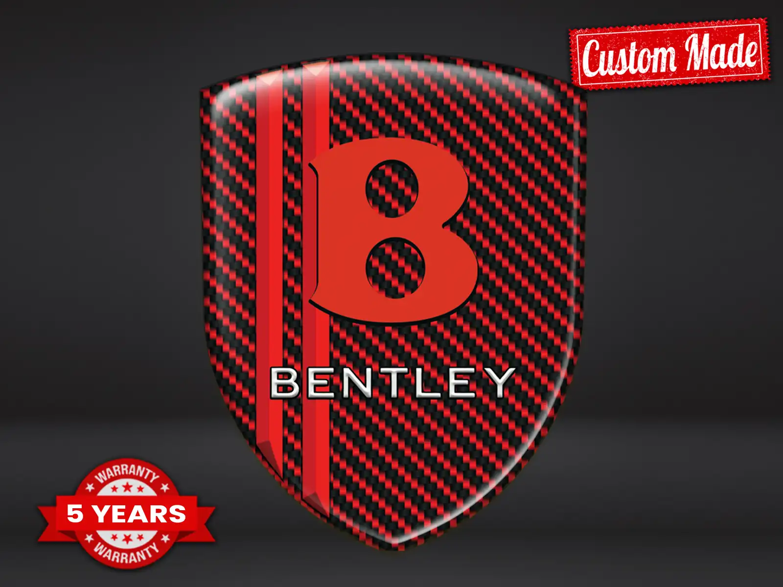 Bentley Impression Autocollants Haut de Gamme Pro Minimal
